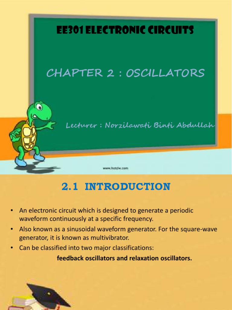 Oscillators in Electronic Circuits | PDF | Electronic Oscillator ...