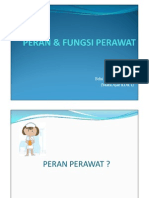 Peran Fungsi Perawat