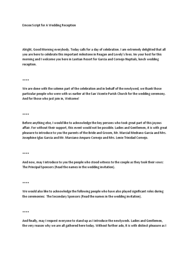 Sample Debut Program Script 18th Birthday Party