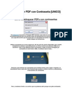 Desbloquear PDF Con Contraseña