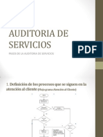 Auditoria de Servicios