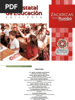 Plan Estatal de Educacion 2011-2016