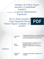 Expo Empresa y Proceso Administrativo