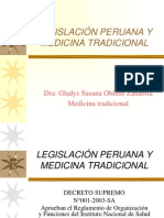 LEGISLACIÓN PERUANA Y MEDICINA TRADICIONAL.ppt