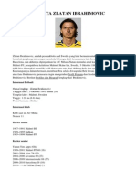 Biodata Zlatan Ibrahimovic