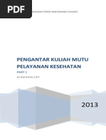 Download Konsep Dasar Mutu Pelayanan Kesehatan by Ari Puji Astuti SN172350163 doc pdf