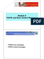 CCNA2 M8 TCIPIP Error Control Messages