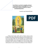 Revelaţiile Fecioarei Maria cu privire la cumplita pedeapsă care îi aşteaptă pe pământeni pentru fărădelegile lor şi ce ne