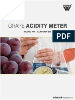 Grape Acidity Meter