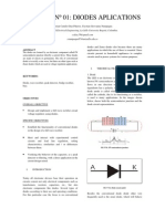 Laboratory Report N.01 Diodes PDF
