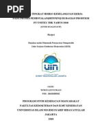 Download Analisis Tingkat Resiko Keselamatan Kerja by Rafai Anwar SN172360148 doc pdf