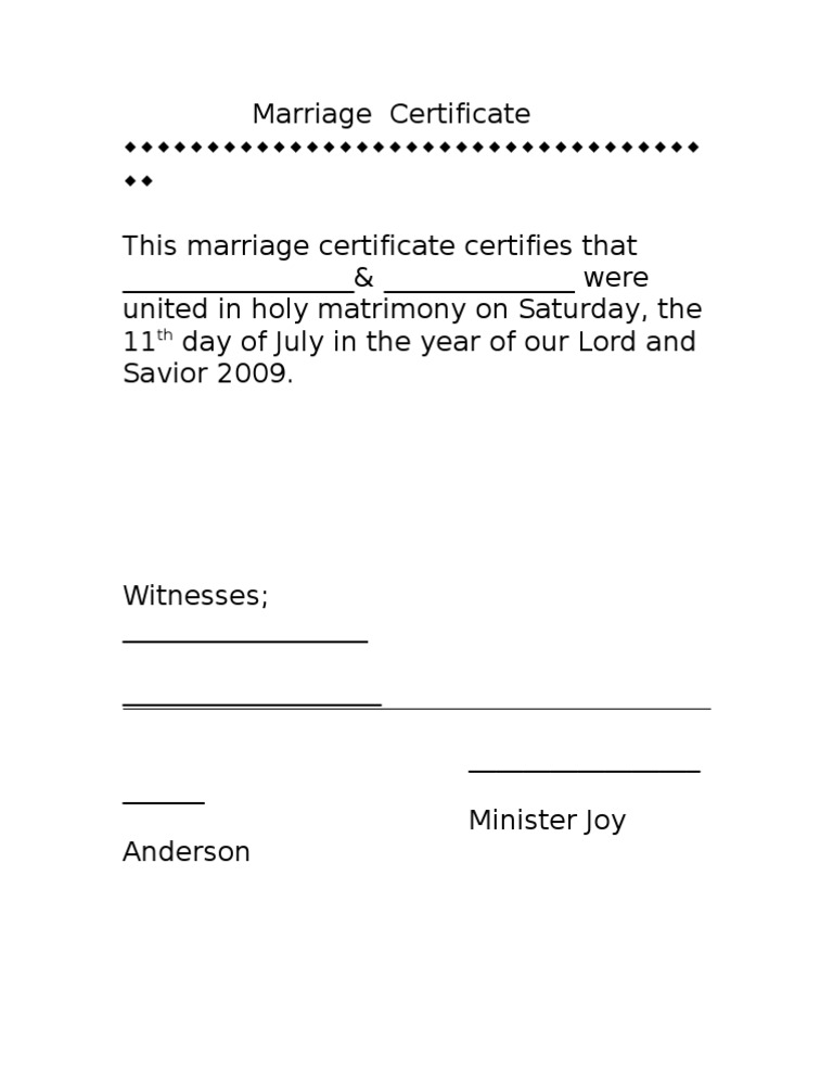 Is Marriage Certificate Required For H4 Visa