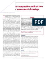 Retrospective Comparative Audit of Two Peripheral IV Securement Dressings