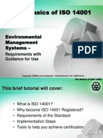 Basics of ISO 14001