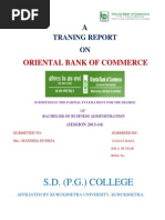 Obc Bank - S.du