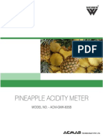 Pineapple Acidity Meter