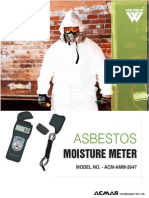 Asbestos Moisture Meter