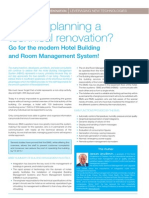 Are You Planning A Technical Renovation?: Go For The Modern Hotel Building and Room Management System!