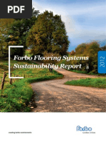 Forbo Flooring Systems Sustainability Report 2012