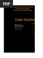 Excel Solutions To Cases