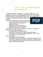 Resumen Ley Prevencion Riesgos Laborales