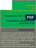 3rd Five Year Plan