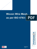 Woven Wire Mesh Iso 47833