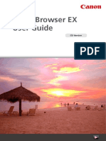Imagebrowser Ex User Guide: CD Version
