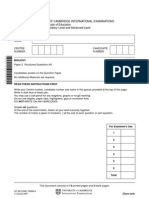 November 2007 Question Paper 2