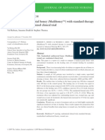 Standardized Antibacterial Honey (Medihoney) With Standard Therapy in Wound Care: Randomized Clinical Trial