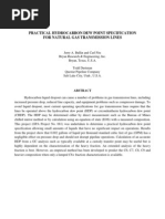 Download Hydrocarbon Dew Point Specification by argentino_ar01 SN172390807 doc pdf