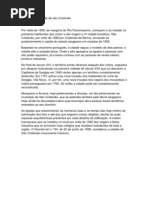 A história da cidade de são Cristóvão