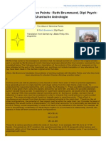 The Value of Sensitive Points Ruth Brummund Dipl Psych Hamburger Schule Uranische Astrologie