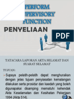 Perform Supervisory Function