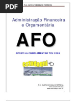 Adm Financeira e Orçamentaria