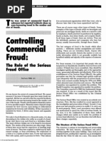 Controlling Comercial Fraud