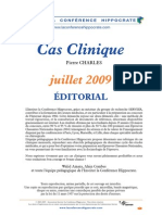 Cas Clinique Juillet 09