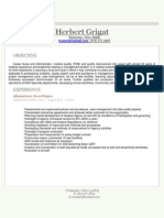 Healthcare Administration Operations Manager in Cleveland Akron OH Resume Herbert Grigat