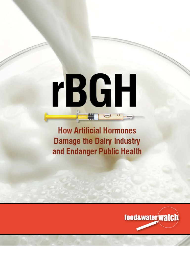 rBGH How Artificial Hormones Damage the Dairy Industry and Endanger Public Health Milk Food