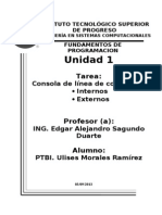 Comandos internos y externos en DOS