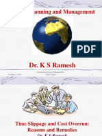 Project Planning and Management: Dr. K S Ramesh