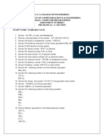 Assignment 1 - Computer Programming