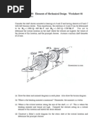 MANE-4030: Elements of Mechanical Design: Worksheet #4: ( 986.4j 469.1k) N ( 563.6j 1250.9k) N