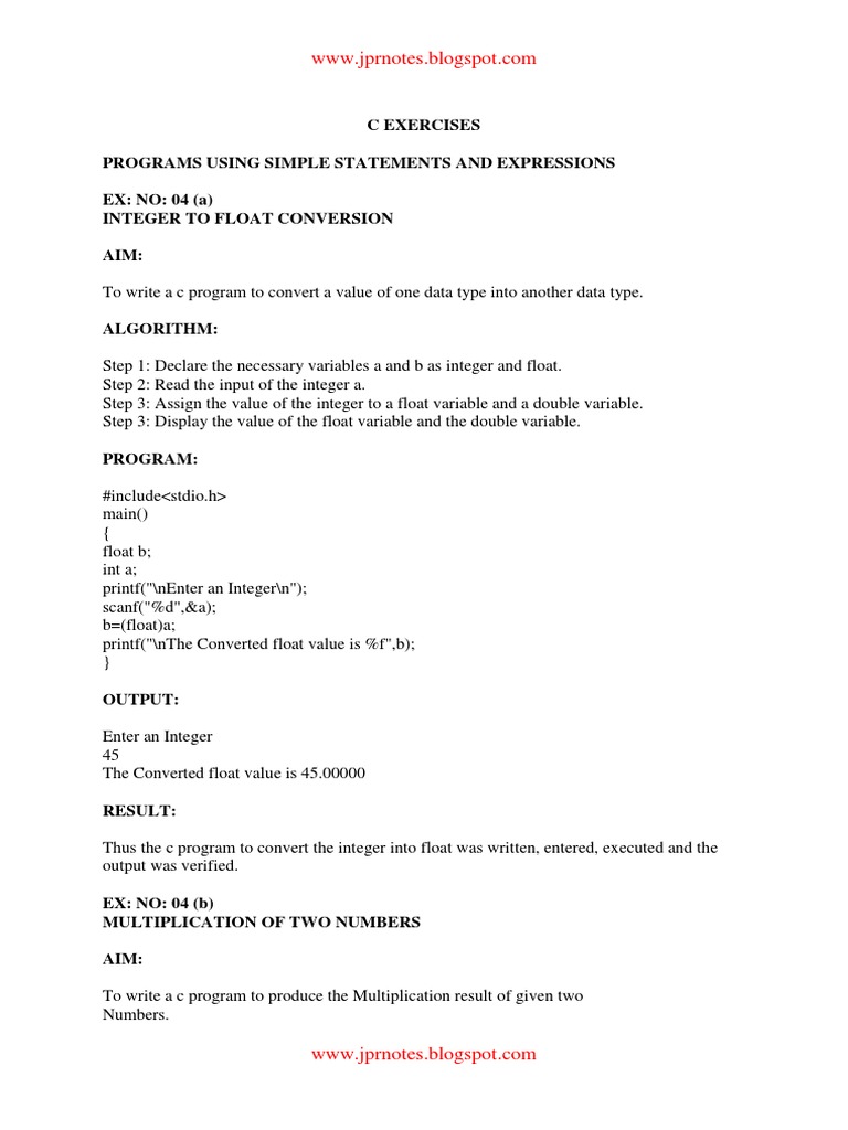 C Exercises | PDF | String (Computer Science) | C (Programming Language)