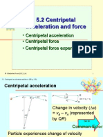 5.2 Centripetal Acceleration and Force