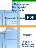 Project Management: A Managerial Approach: Projects in Organizations