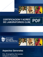 Certificacion Laboratorio Clinico