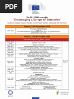 Download SME Assembly 2013 Programme by Promoting Enterprise SN172440995 doc pdf