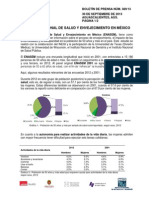 Estudio Nacional de Salud y Envejecimiento en México