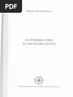 An Introduction to Sociolinguistics